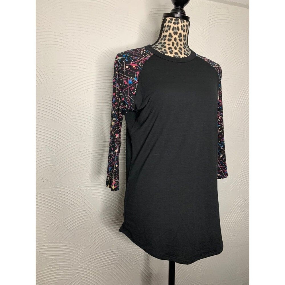 Lularoe Randy Small Paint Splatter - Picture 2 of 6